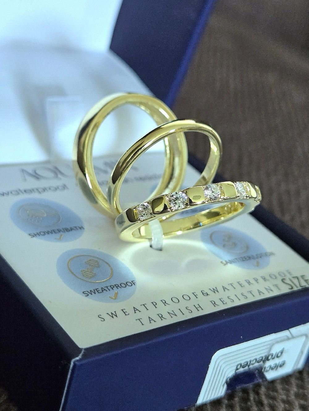 Aquamir Waterproof Triple3️⃣ Ring💍 Set - NIB - Picture 13 of 16